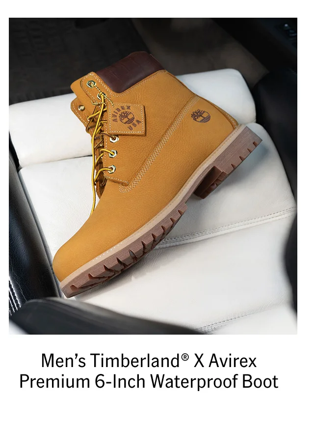 Men's Timberland x Avirex Premium 6-Inch Waterproof Boot
