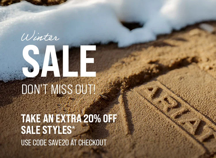 WINTER SALE STARTS NOW! Take an extra 20% off sale styles* Use code discount code at checkout