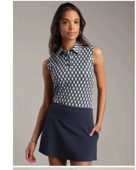 Course to Court Sleeveless Polo