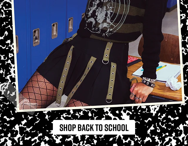 Hot Topic Back to School 2024. Social Collision by Xochitl Gomez. Shop Back to School