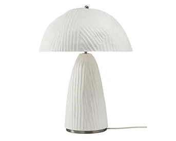 white table lamp