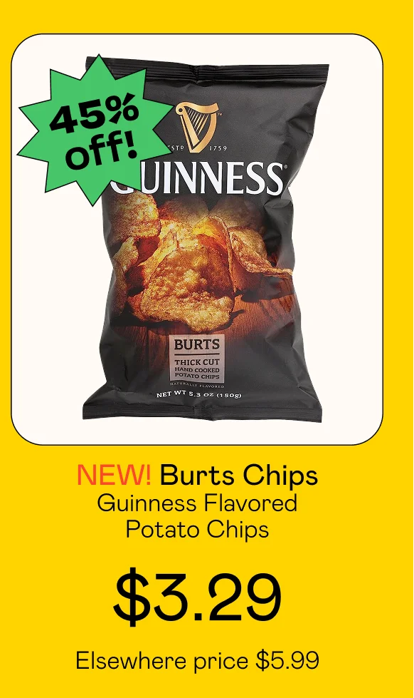 Guinness Flavored Potato Chips