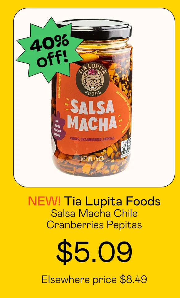 Salsa Macha Chile Cranberries Pepitas