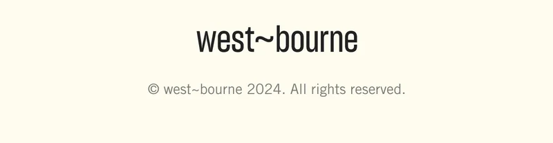 west~bourne 2024. All rights reserved.