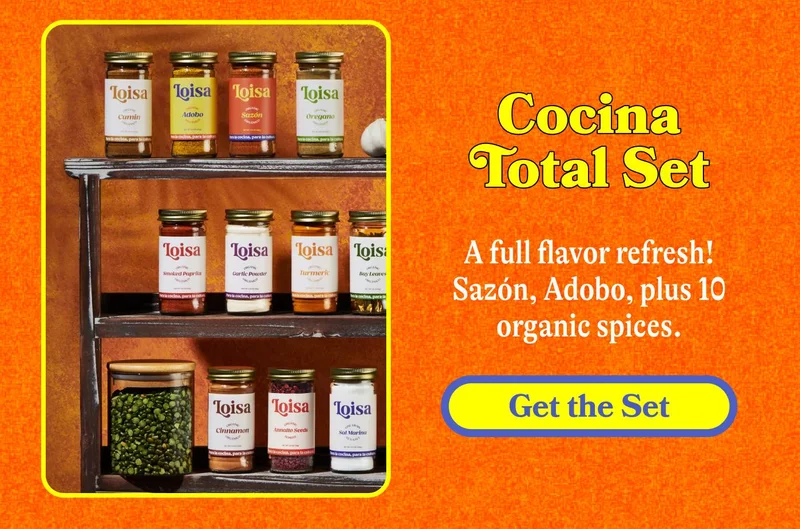 Cocina Total Set A full flavor refresh! Sazón, Adobo, plus 10 organic spices. GET THE SET