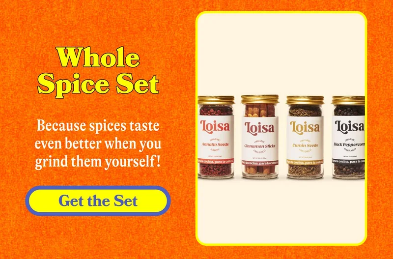 Whole Spice Set Because spices taste even better when you grind them yourself! GET THE SET