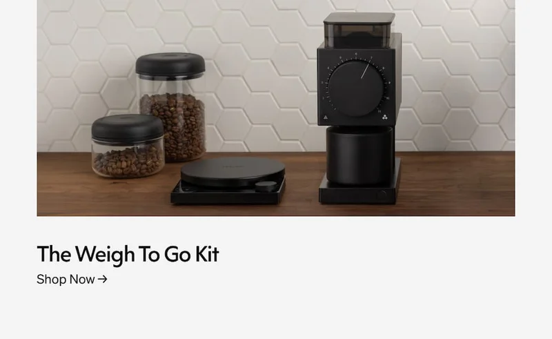 The Weigh To Go Kit. Shop Now.