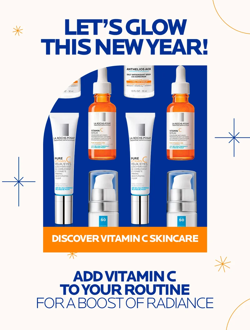 LET'S GLOW THIS NEW YEAR | DISCOVER VITAMIN C SKINCARE | SHOP NOW