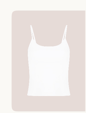 Spacedye Forever Tank in Cloud White