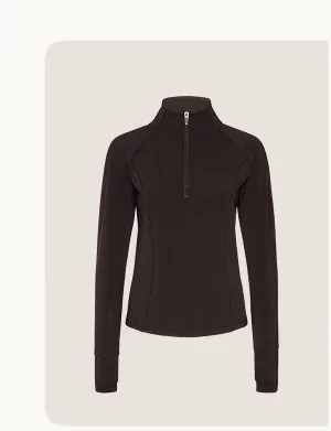 Spacedye Trails Active Jacket in Dark Chocolate Heather
