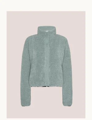 Unity Zip Jacket in Misty Blue Heather
