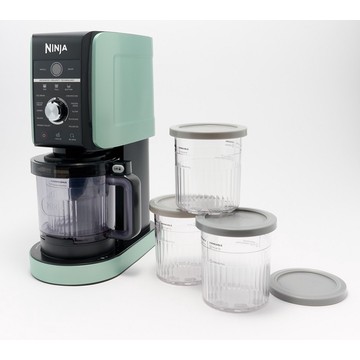 Ninja CREAMi Deluxe 11-in-1 Frozen Treat Maker w/ Extra Pints