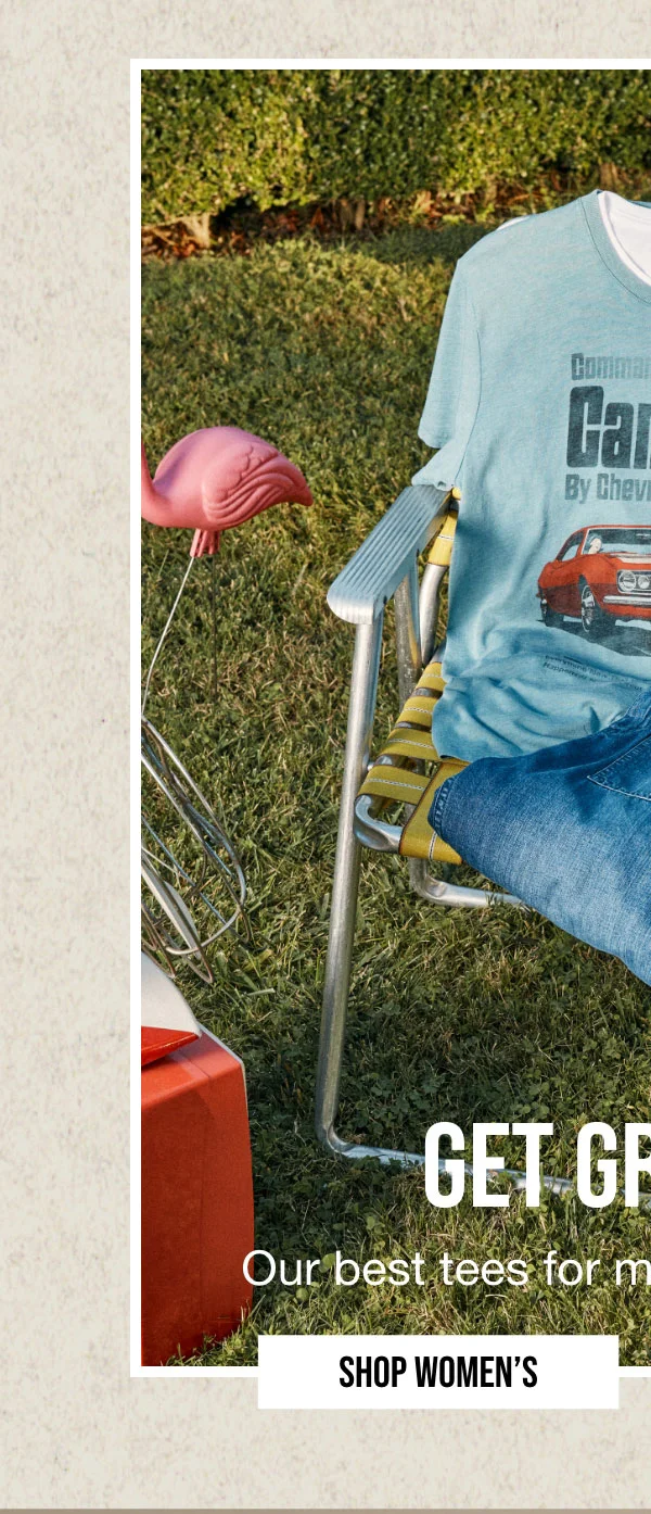 GET GRAPHIC | Our best tees for making a statement. | SHOP WOMEN'S