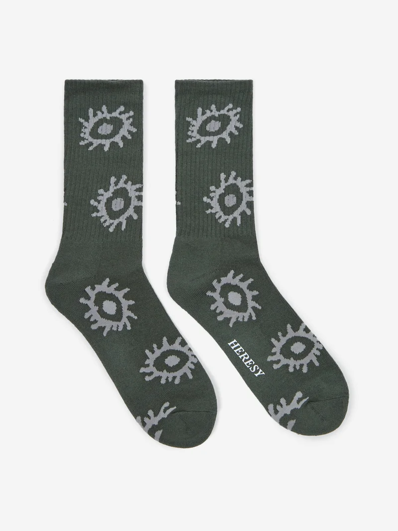 Image of Heresy Spore Socks - Green