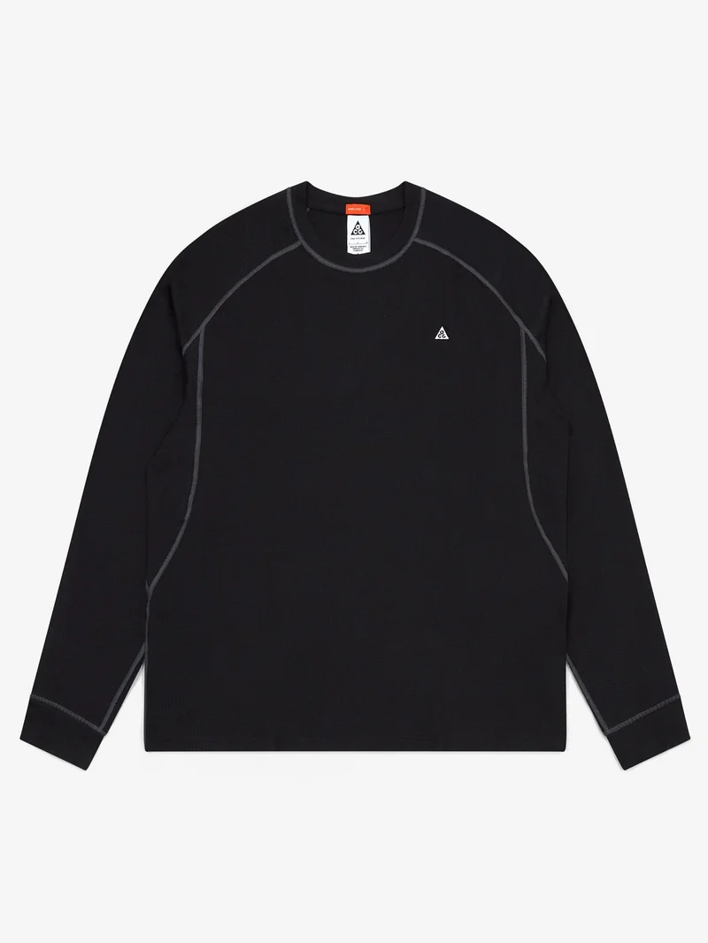Image of Nike ACG Chinati Long Sleeve - Black Anthracite/Summit White
