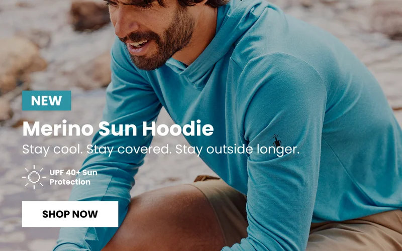 NEW Merino Sun Hoodie. Shop now.
