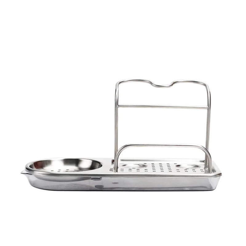 Image of Stainless Steel Sink Organizer