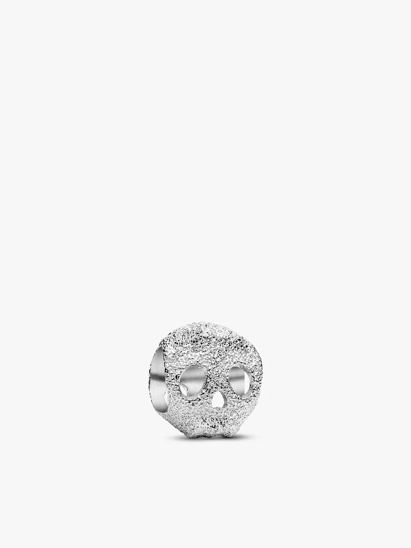 Textured Skull Mini Charm