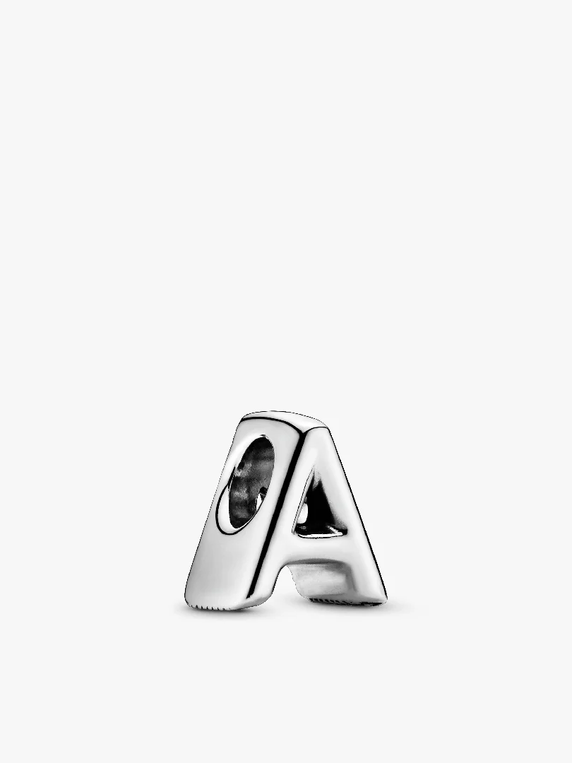 Letter A Alphabet Charm
