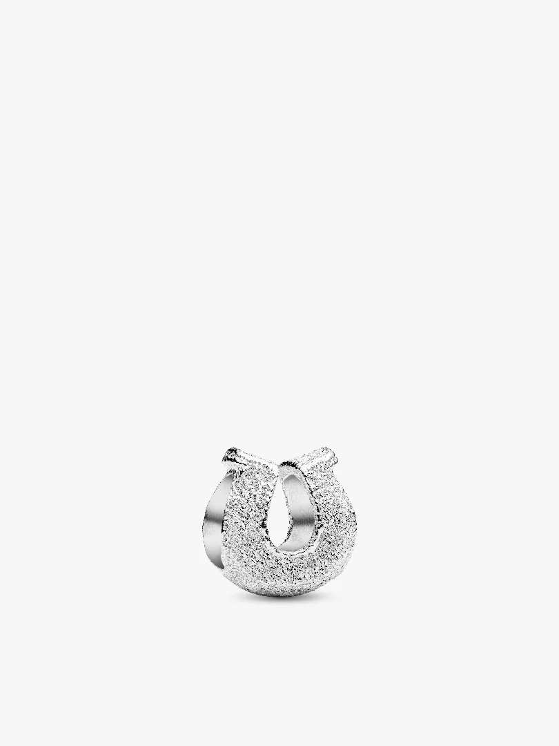Textured Horseshoe Mini Charm