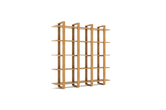 Index Double Bookcase