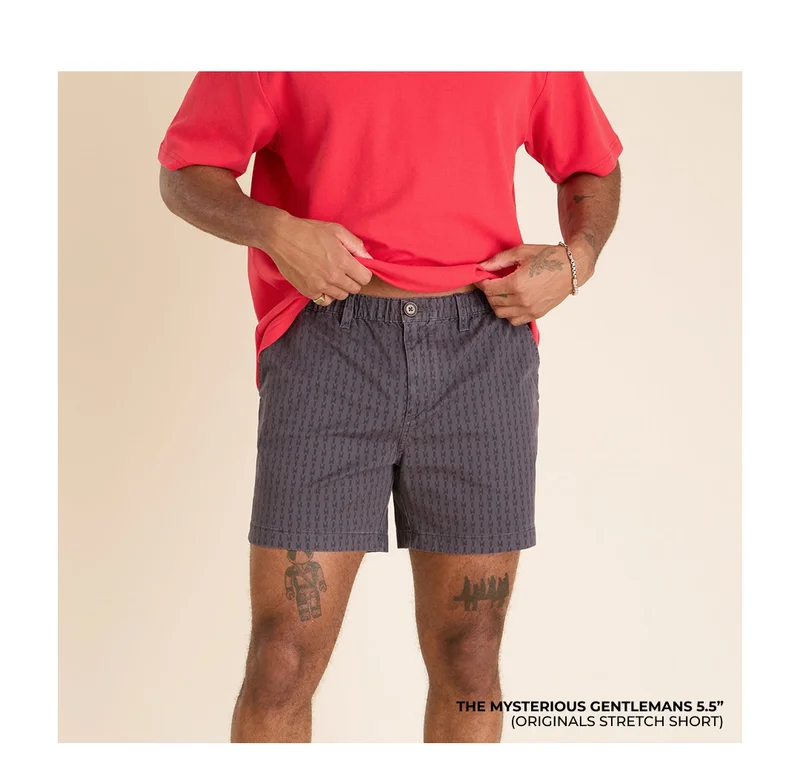 Originals Stretch Short: The Mysterious Gentleman's 5.5"
