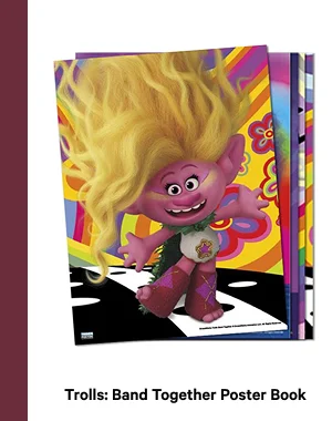 Trolls: Band Together Poster Book