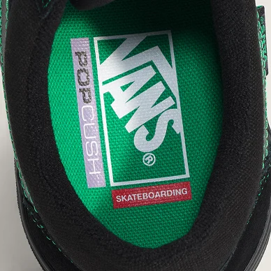 Black Green Skate Old Skool Shoe