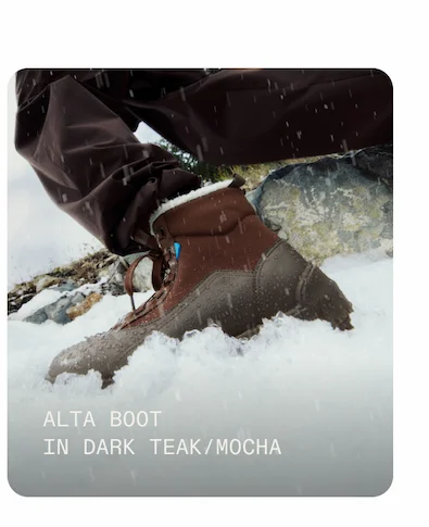 Alta Boot in Dark Teak/Mocha