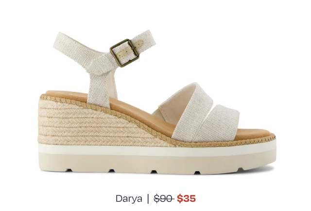 Darya Wedge Platform Sandal - Image