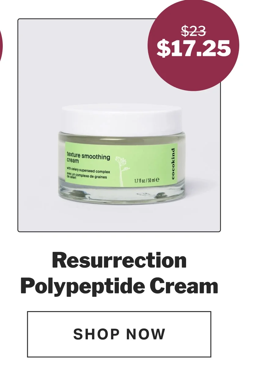 Resurrection Polypeptide Cream