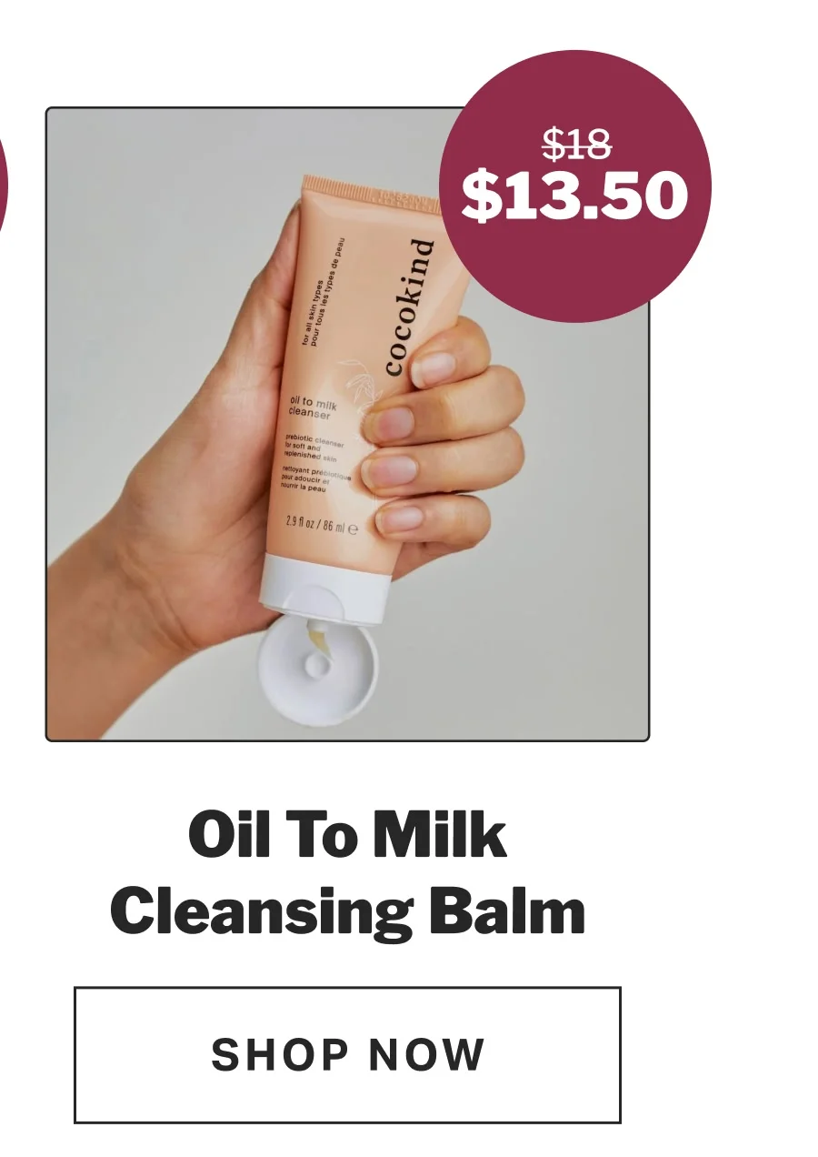 Oil To Milk Cleansing Balm
