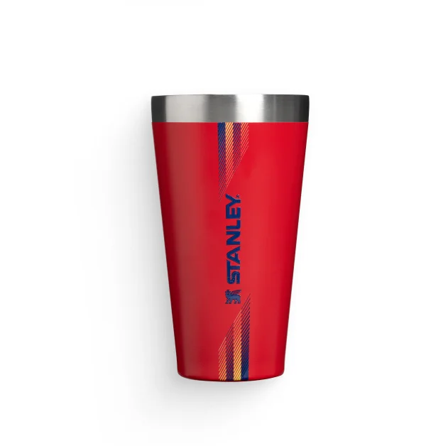 The Country Collection Stacking Pint | 16 OZ | Team Red Dark Blue