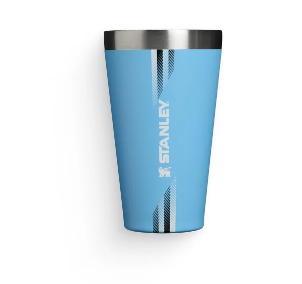 The Country Collection Stacking Pint | 16 OZ | Team Light Blue White