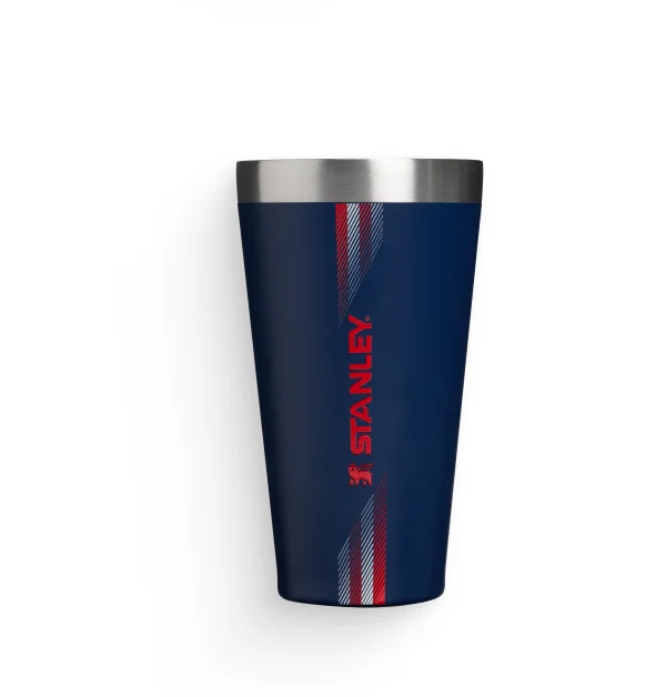The Country Collection Stacking Pint | 16 OZ | Team Navy Red