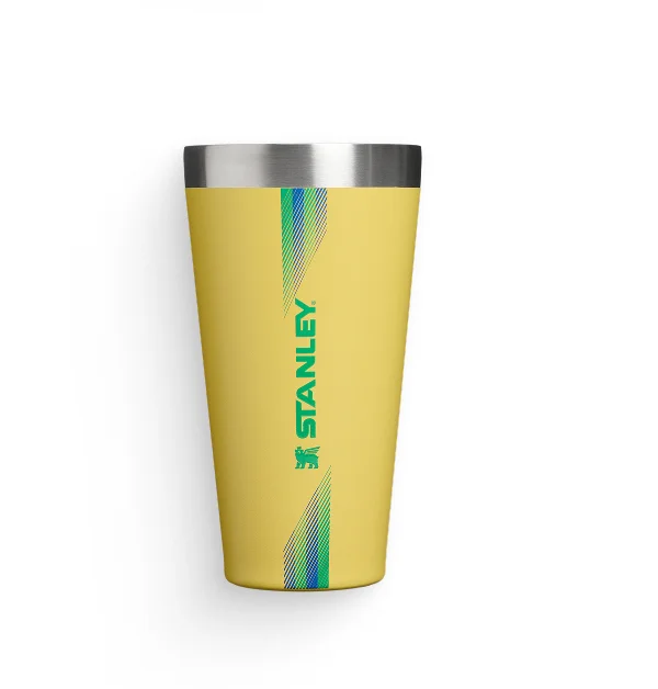 The Country Collection Stacking Pint | 16 OZ | Team Yellow Green