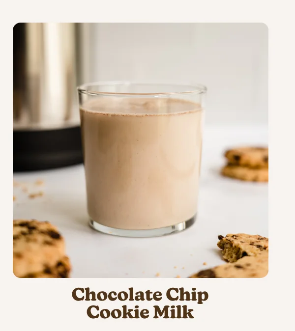Almond Cow Chocolate Chip Cookie Milk recipe