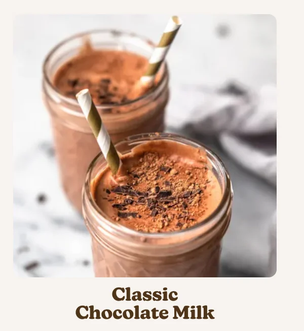 Almond Cow Classic Chocolate Milk recipe