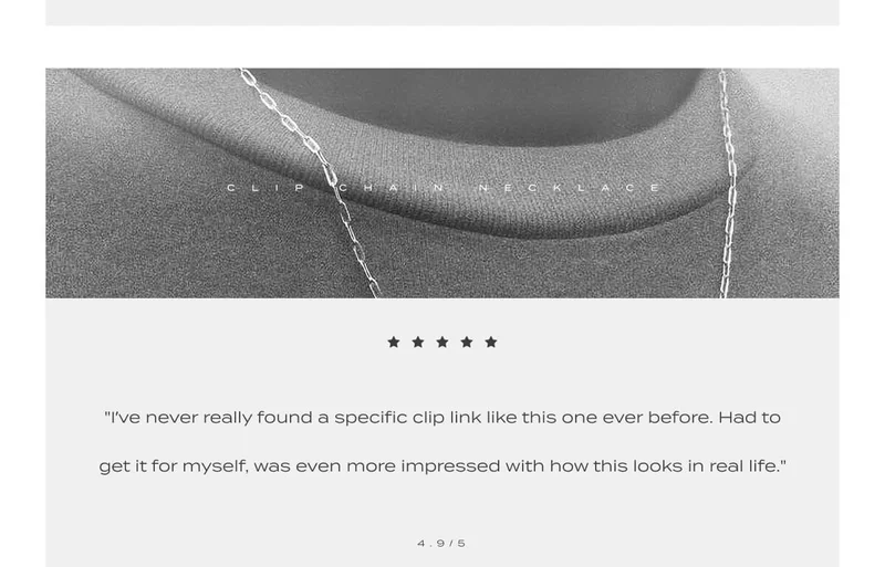 Clip Chain Necklace