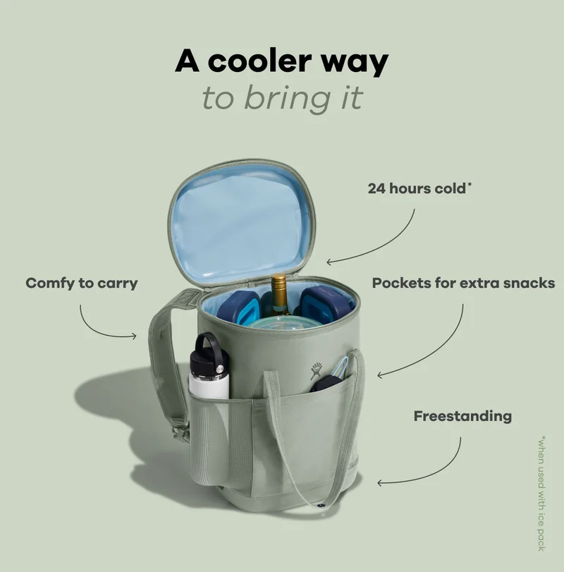 A cooler way to bring it