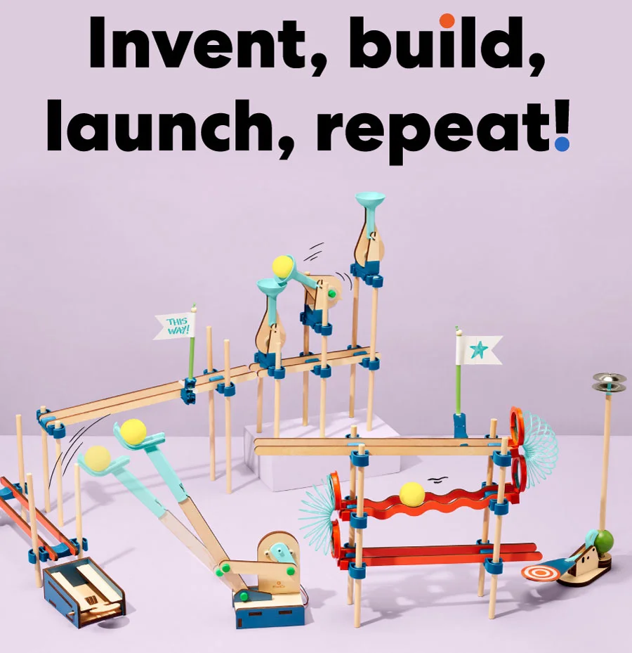 Invent, build, launch, repeat!
