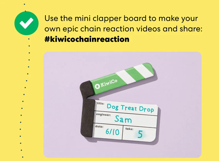 Make your own epic chain reaction videos and share them!