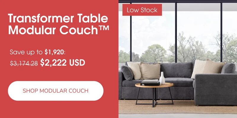 Transformer Table Modular Couch