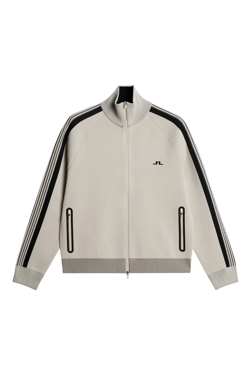 Image of Max Tech Knit Track Jacket / Moonbeam