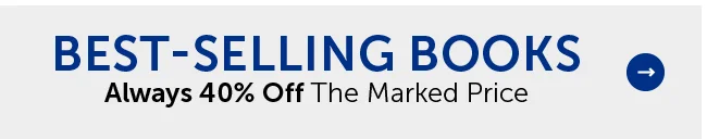 Best-Selling Books - Always 40% Off The Marked Price