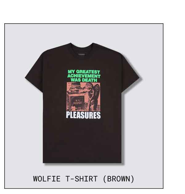 WOLFIE T-SHIRT (BROWN)