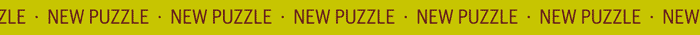 New Puzzle