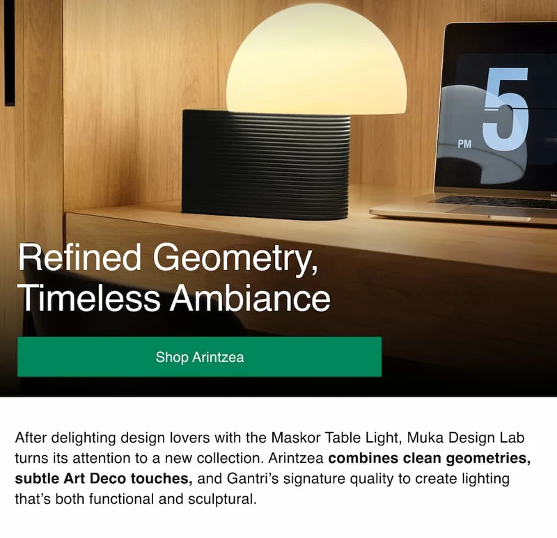 Refined Geometry, Timeless Ambiance