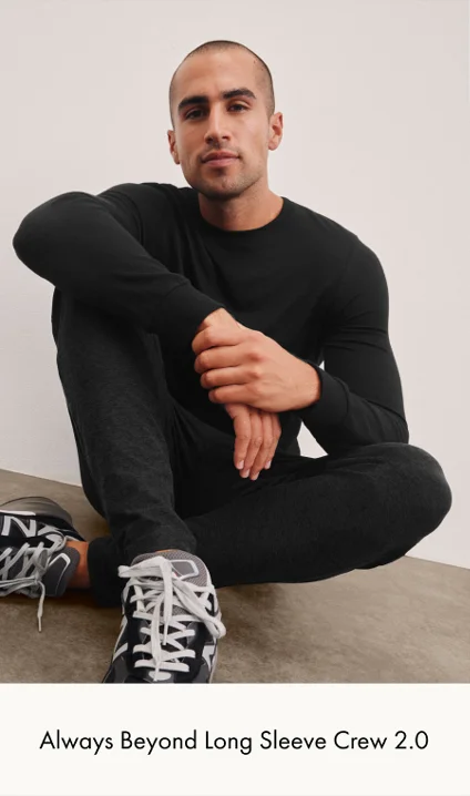 Always Beyond Men's Long Sleeve Crew 2.0
