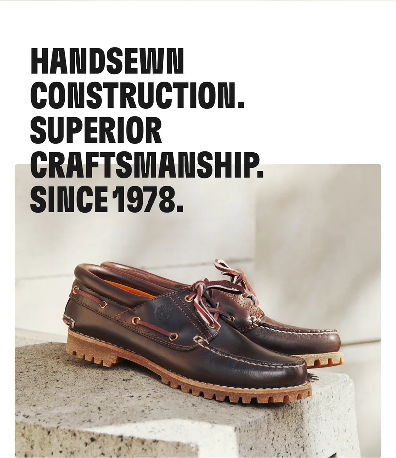 Handsewn construction. Superior craftsmanship since 1978.